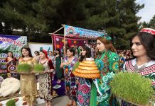 ПРАЗДНОВАНИЕ МЕЖДУНАРОДНОГО ПРАЗДНИКА НАВРУЗ С УЧАСТИЕМ ИНОСТРАННЫХ ГОСТЕЙ В ТНУ